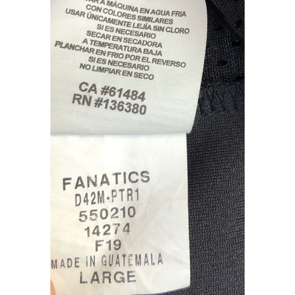 Pittsburgh Steelers NFL Jersey Black 30 Conner Mens Large Fanatics Team Apparel - Picture 5 of 10